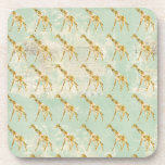 Giraffe Pattern Coaster cork coasters