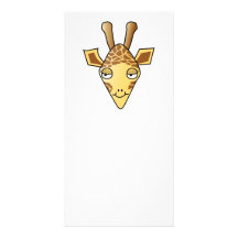 Giraffe Photo Card Template