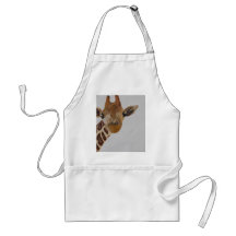 Giraffe Portrait Apron