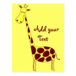 Giraffe Postcards