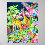 Giraffe Poster posters