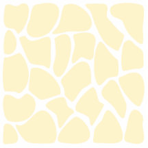 Giraffe Print Pattern in Cream Colour. Acrylic Cut Out