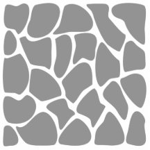 Giraffe Print Pattern in Grey. Cut Outs