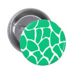 Giraffe Print Pattern in Jade Green. Pin