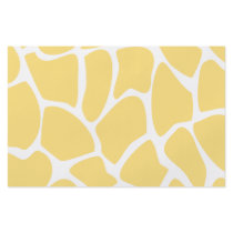 Giraffe Print Pattern in Yellow. Full Color Flyer