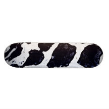 Giraffe Print Skateboard