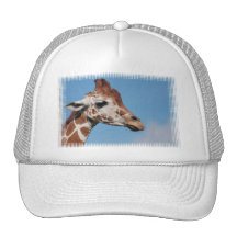 Giraffe Profile Baseball Hat