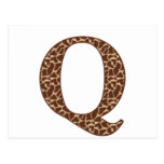 giraffe-q post card