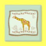 Giraffe Quilt magnets