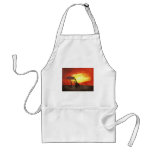Giraffe Silhouette aprons
