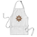 GIRAFFE SPOT PEACE SIGN aprons
