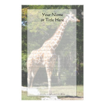 Giraffe Stationery