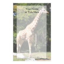 Giraffe Stationery