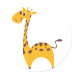 Giraffe stickers