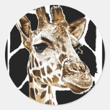 giraffe sticker