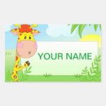 Giraffe Sticker for children
