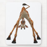 giraffe toon mouse pads