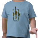 Giraffe t-shirts