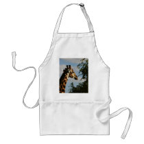 Giraffe wildlife safari bbq aprons
