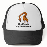 Giraffes ate my homework hats