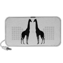 Giraffes in Love iPhone Speaker