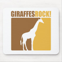 Giraffes Rock! #2 Mouse Pads