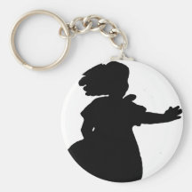 Girl1 Key Chain