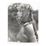 Girl 1970 post card