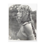 Girl 1970 post card