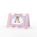 Girl  Adoption Greeting Card