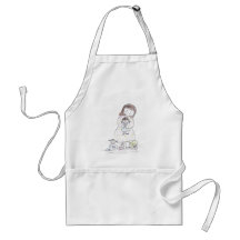 Girl And Doll Aprons