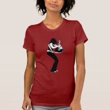 Girl and Guitar T Shirts