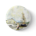 'Girl at Charlestown' Button