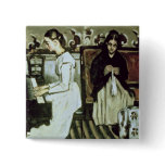 Girl at the Piano , 1868-69 buttons