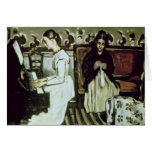 Girl at the Piano , 1868-69 cards