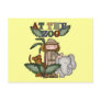 Girl At the Zoo Tshirts and Gifts Post Cards