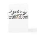 Girl Baby First Tooth cards