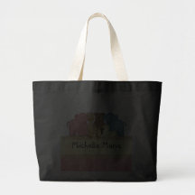 Girl Baby or Toddler Personalised Travel Tote Bag