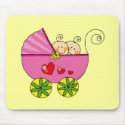 Girl baby twins mousepads