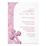 Girl Baptism Invitation