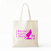 GIRL BARREL RACING TOTE BAG