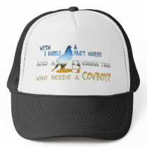 GIRL BARREL RACING HAT