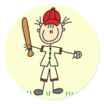 Girl Baseball Player Tshirts and Gifts stickers