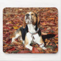 Girl Beagle Mouse pad mousepads