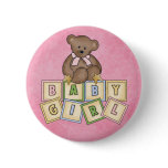 Girl Bear  Baby Blocks buttons