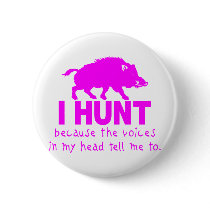 GIRL BOAR HUNTING PIN