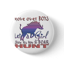 GIRL BOAR HUNTING PINS