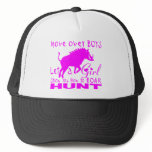 GIRL BOAR HUNTING MESH HAT