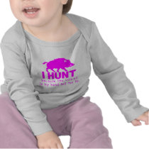 GIRL BOAR HUNTING TSHIRTS