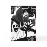 Girl Break Dancer Silhouette Greeting Card